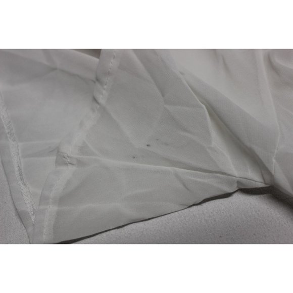 Women's flutter sleeve eyelet lace waist tie front bedroom robe nightgown XL - Picture 10 of 10